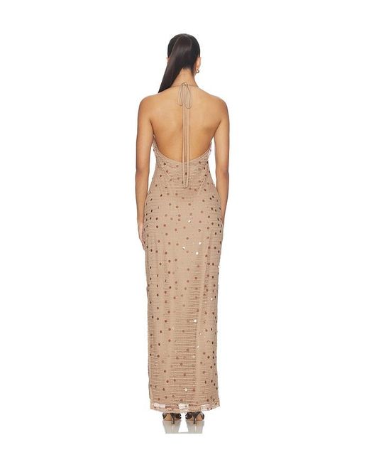 SNDY'S Natural Kimali Maxi Dress