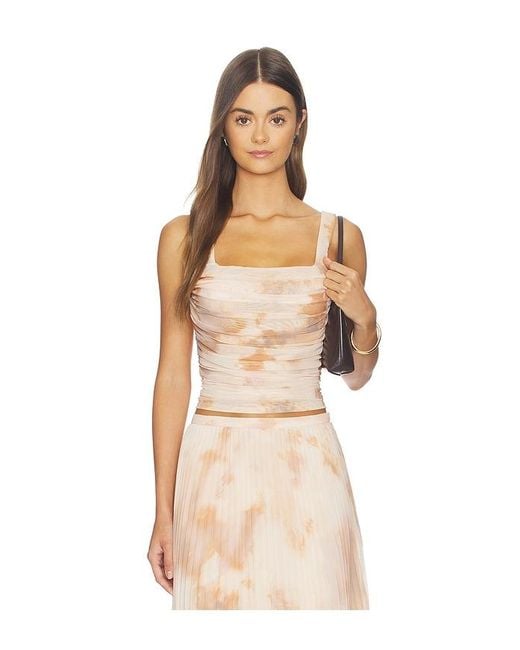 L'Agence Natural 'Agence Rasha Shirred Tank