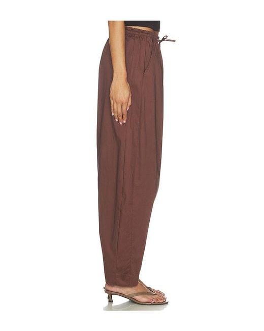WeWoreWhat Brown Pull On Balloon Pants