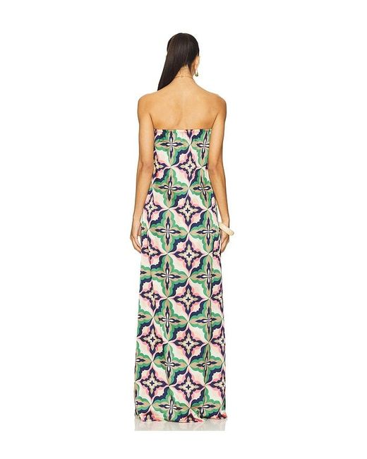 MISA Los Angles White Divina Dress