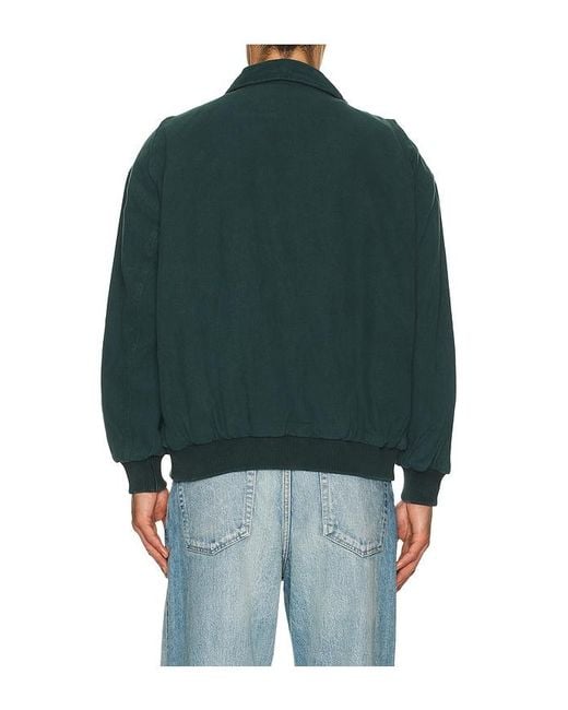 Stan Ray Green Roughneck Collared Bomber Jacket for men