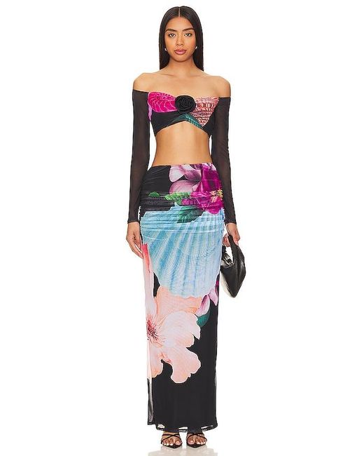 AFRM Multicolor Bevin Skirt