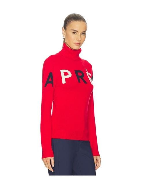 Perfect Moment Red Apres Sweater Ii