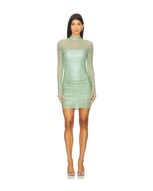 Mariandree Gaitan Green Claudia Dress