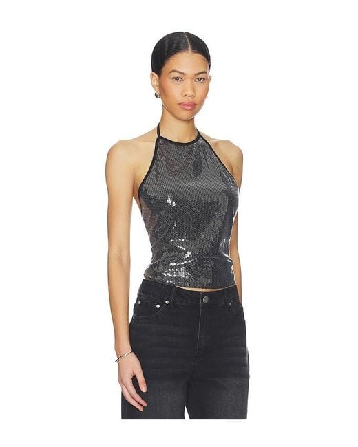 Miaou Blue Natalia Top