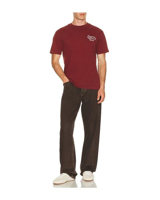 Museum of Peace & Quiet Red Scribble T-Shirt for men