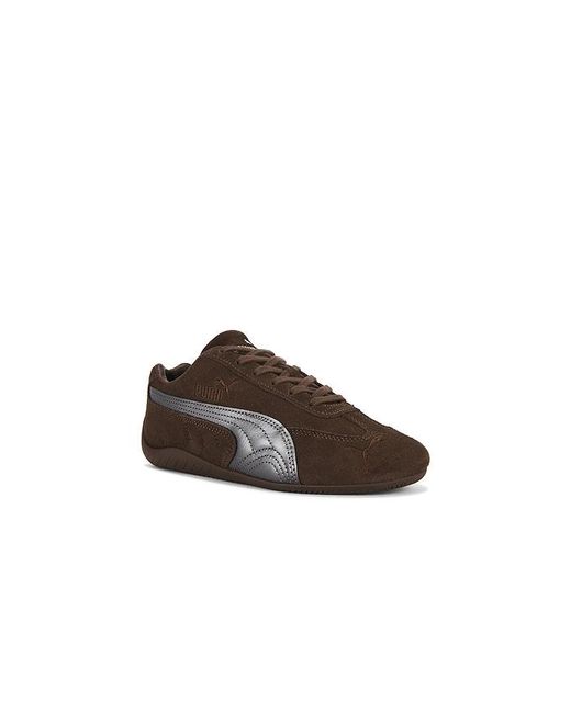 PUMA Brown Speedcat Lux Sneaker