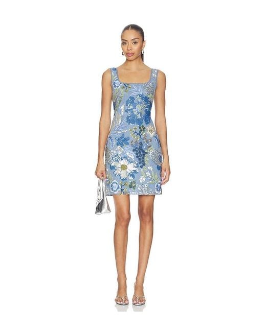 Le Superbe Blue Sky Cote D Azur Tank Dress