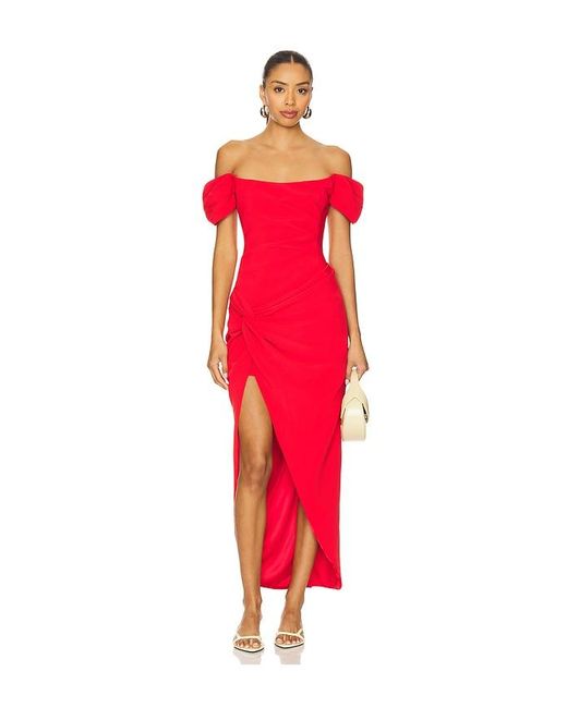 Lovers + Friends Red Lovers + Friends Annie Maxi Dress