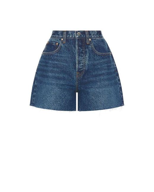 GRLFRND Blue Jules Vintage Cut Off Short
