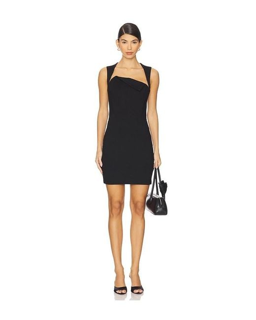 Amanda Uprichard Black Stacey Dress