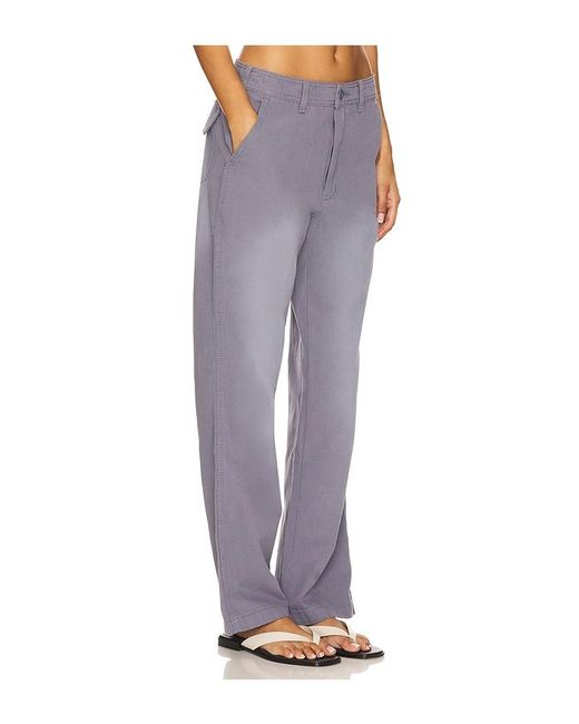 Lioness Blue Workwear Pant