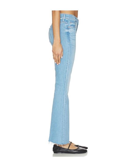 Mother Blue The Weekend Fray Jeans