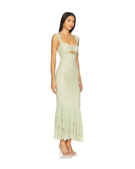 Michael Costello White X Revolve Hilary Gown