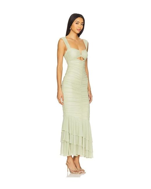 Michael Costello White X Revolve Hilary Gown