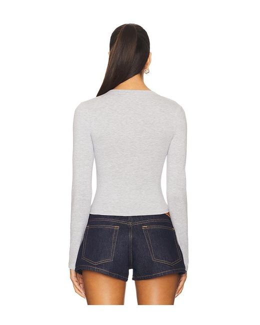 ALL THE WAYS Blue Viola Top