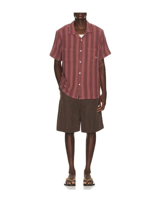 Dark Seas Red Lamont Shirt for men