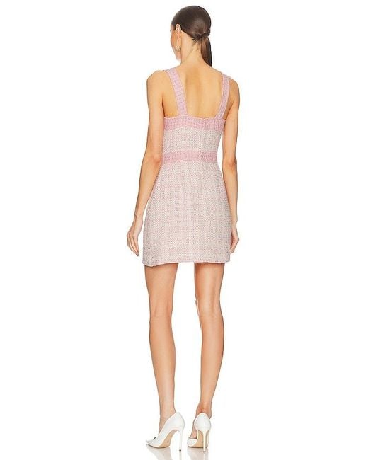 Amanda Uprichard Pink Archie Dress