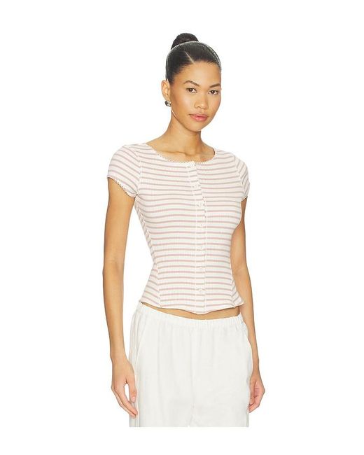 Free People Multicolor Most Wanted Striped Cardigan