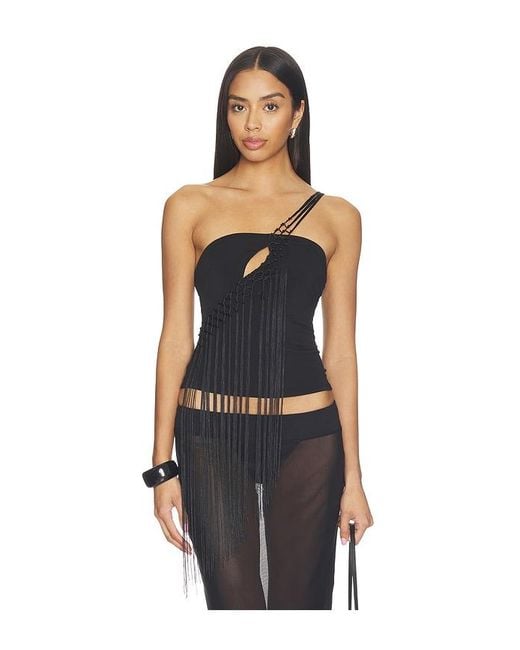 Miaou Black Cece Top