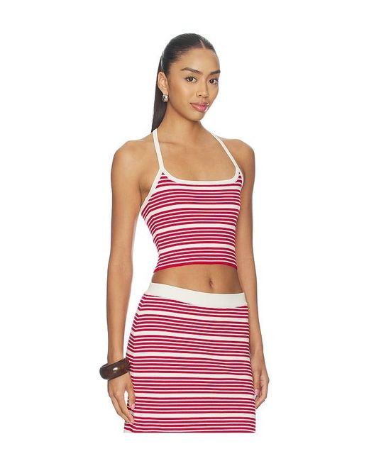 LSPACE Red Positano Top