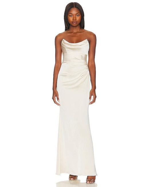 Katie May White Taylor Gown