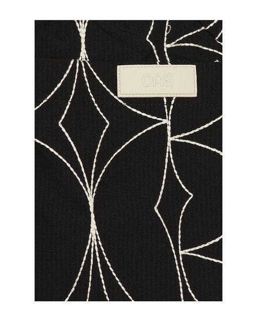 Oas Black Arko Swim Shorts for men