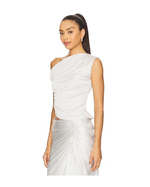 Lamarque White Evonne Top
