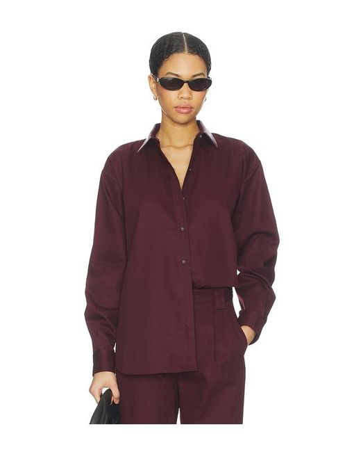 Kimberly Taylor Purple Ashley Utility Shirt