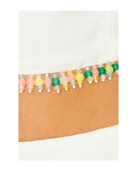 Amanda Uprichard White Jace Top