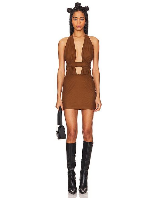 superdown Brown Levi Mini Dress
