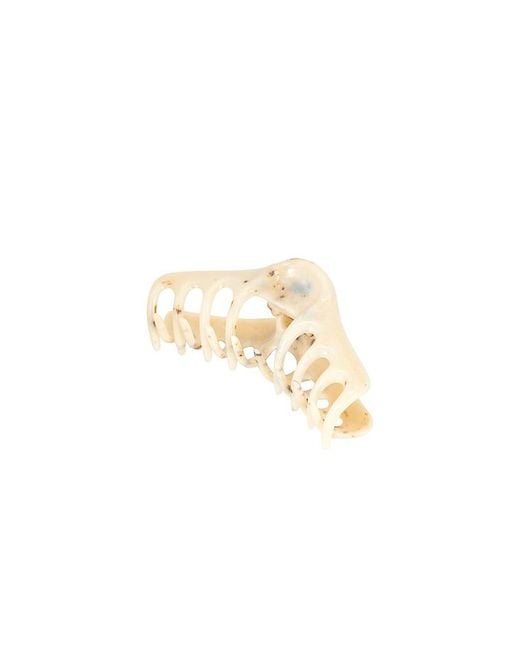 Lelet White Hudson Claw Clip
