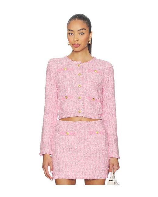 Cárdigan Delcie En Color Rosado Talla (También En M, Xl, Xs) LoveShackFancy de color Pink