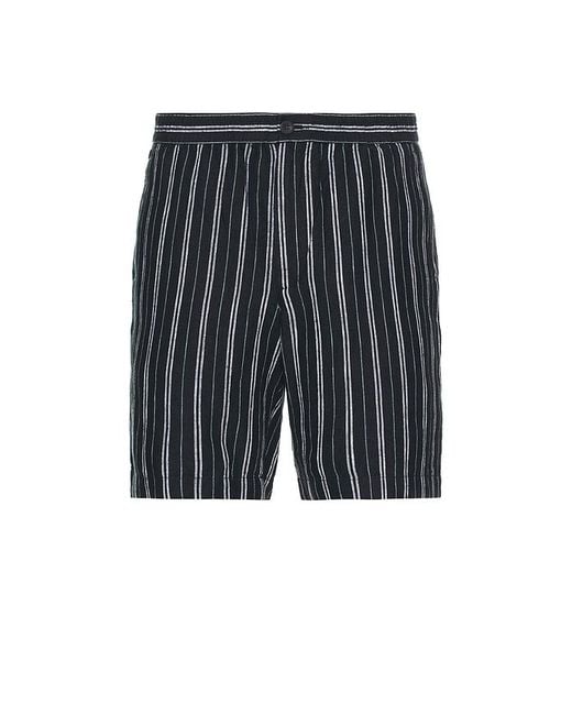 Mesa Stripe Beach Shorts En Color Azul Talla (También En M, S, Xl/1X) Vince de hombre de color Black
