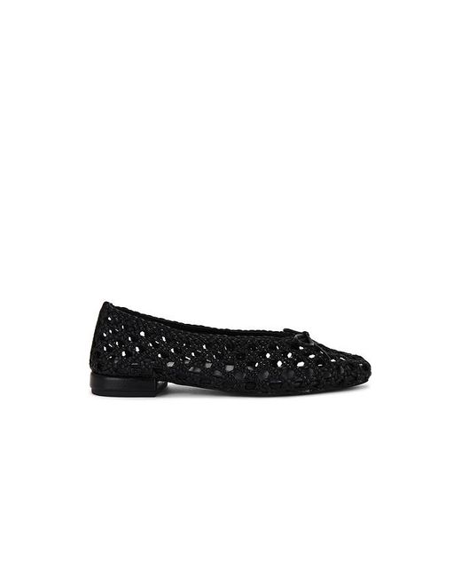 Jeffrey Campbell Black My Weave Flat