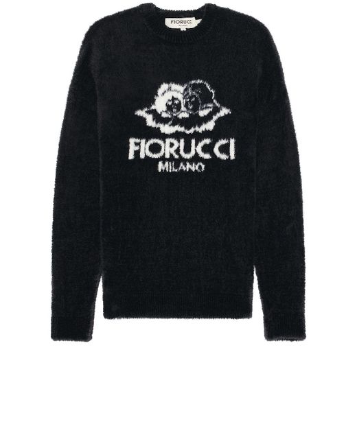 メンズ Fiorucci Fluffy Milano Angels Knit Jumper Black