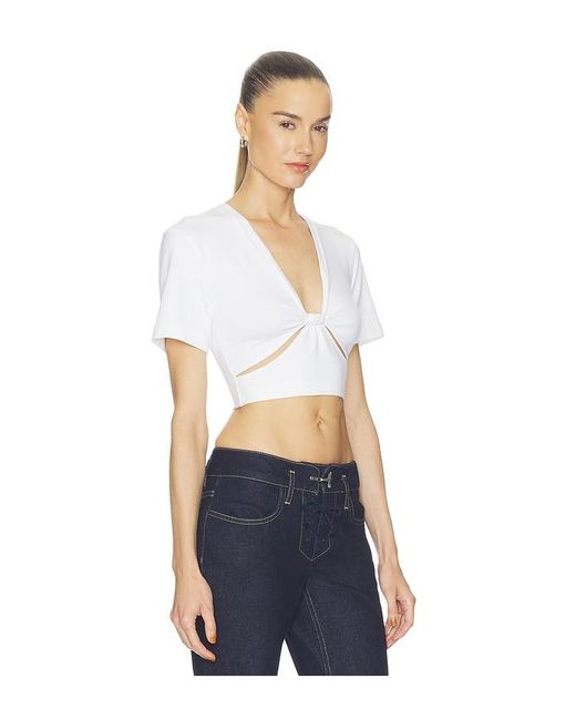 HAELO Blue Twisted Tshirt