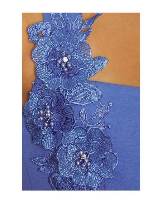 Elliatt Blue Talitha Halter Neck Mini Dress