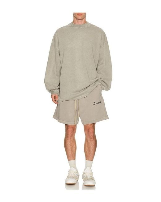 Fear Of God Natural Signature 90's Long Sleeve Tee for men