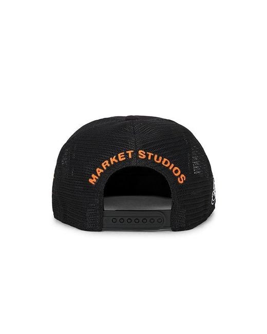 Market Black X Nascar Richard Petty Hat for men