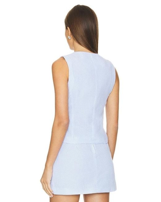 Blank NYC White Sun Glow Vest