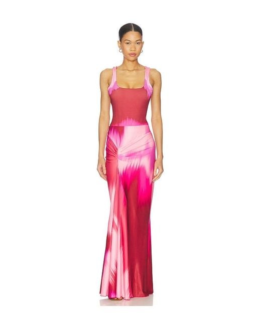 Eywasouls Malibu Red Annie Skirt