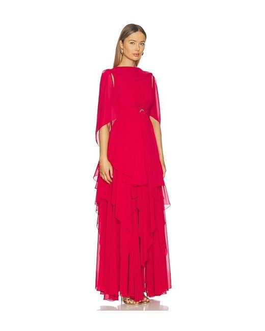 Prabal Gurung Red Linda Gown