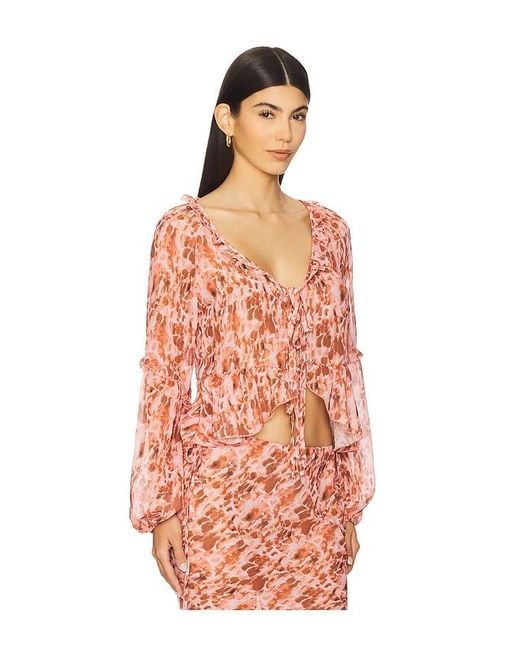 SNDY'S Orange St. Ives Top