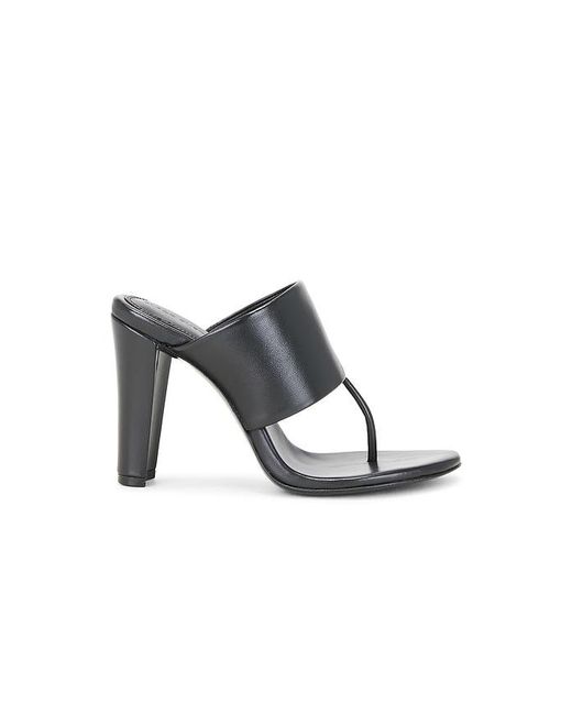 Black Suede Studio Black Dana 95 Mule