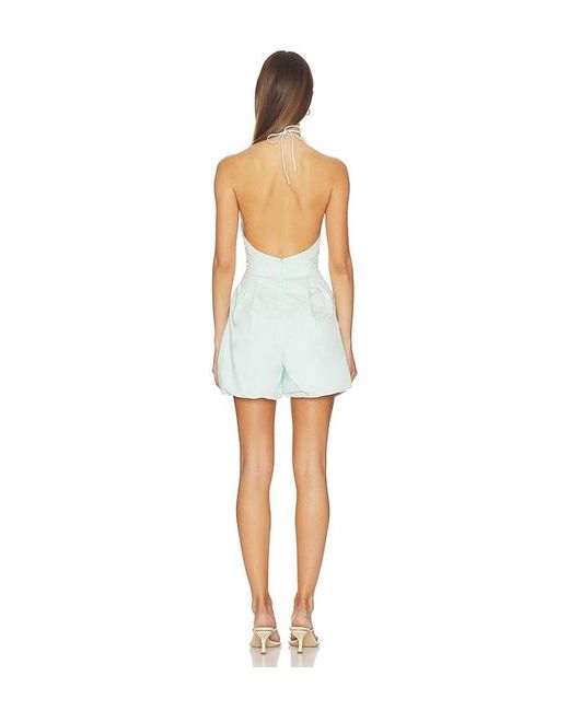 ROAME. White Abbey Playsuit