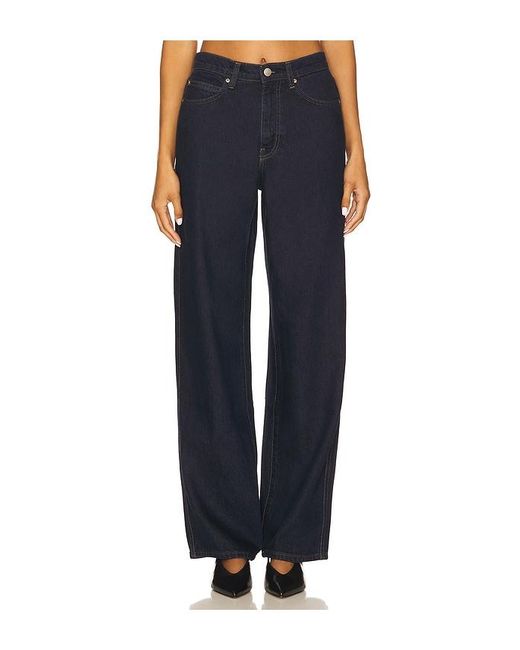 DL1961 Blue Kaylen High Rise Soft Curve Straight Jeans