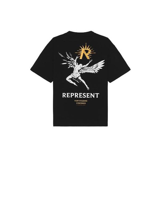 Represent Black Icarus T-Shirt for men