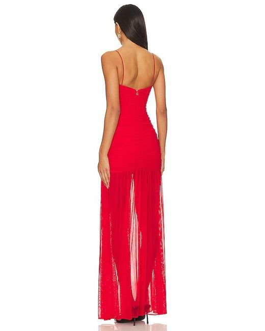 Nookie Red Monroe Gown
