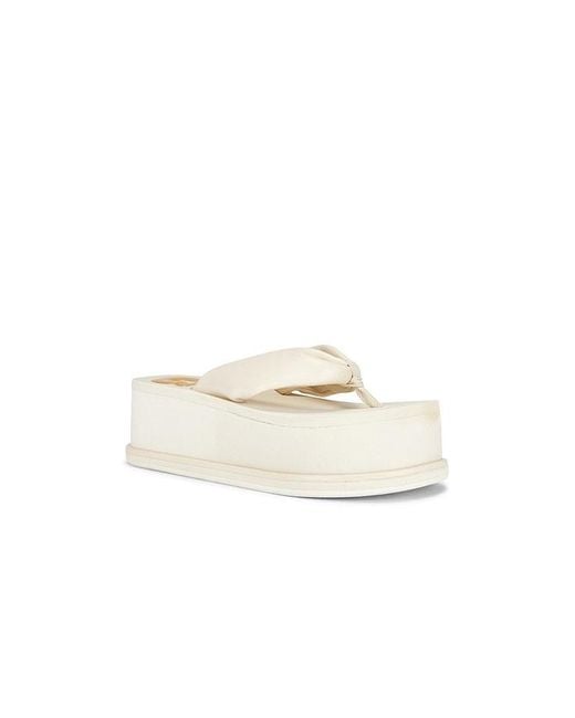 Cult Gaia White Cg Platform Flip Flops